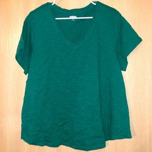 XXL Old Navy “Everywear” Teal V-Neck T-Shirt